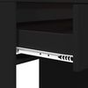 vidaXL Toaletki do sypialni z szufladą Czarny 80 x 39,6 x 135 cm