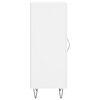 vidaXL Szafka, biała, 34,5x34x90 cm, materiał drewnopochodny