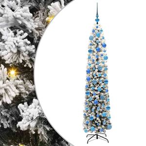 vidaXL Sztuczna choinka z podstawą Zielony 180 cm PVC, stal i plastik