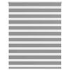 vidaXL Roleta Zebra 120,9x175 cm Szerokość tkaniny 116,7 cm szara