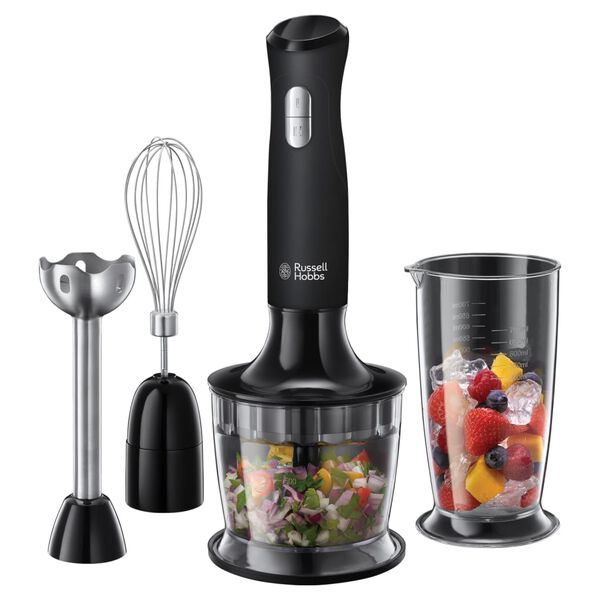 Russell Hobbs Blender ręczny 3-w-1, czarny matowy