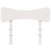 vidaXL Wezgłowie łóżka, białe, 75 cm, lite drewno sosnowe