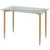 vidaXL St&oacute;ł jadalniany ze szklanym blatem 118x68x75 cm