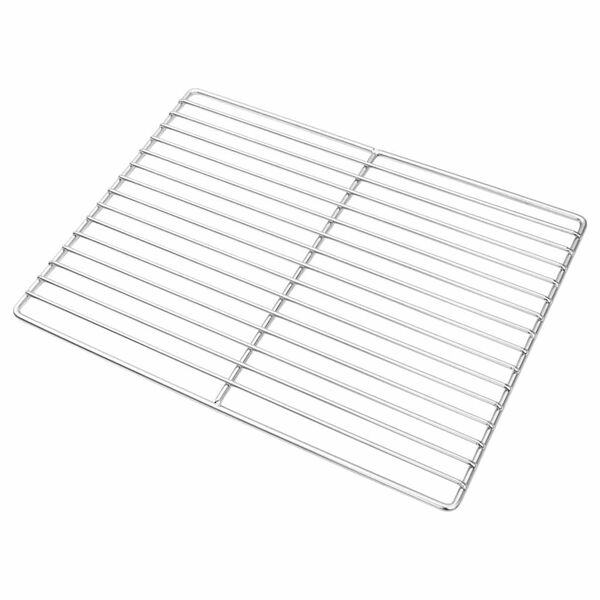 vidaXL Ruszt grillowy Srebrny 40 x 30 cm Stal nierdzewna