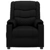 vidaXL Fotel masujący, czarny, sztuczna sk&oacute;ra