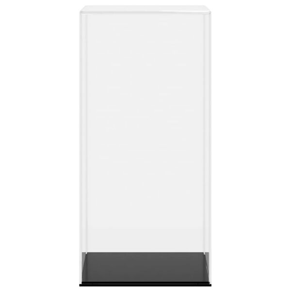 vidaXL Pudełko ekspozycyjne, przezroczyste, 17x12x25 cm, akrylowe