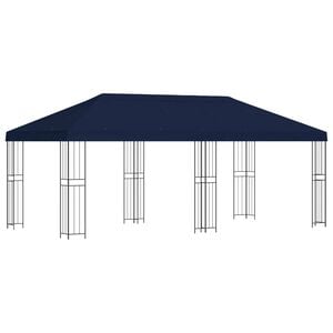 vidaXL Altana z bokami 6 x 3 m niebieski Poliester i Stal 190