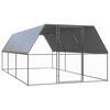 vidaXL Klatka zewnętrzna dla kurcząt, 3x6x2 m, stal galwanizowana