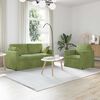 vidaXL Sofa 2 pcs Jasnozielony