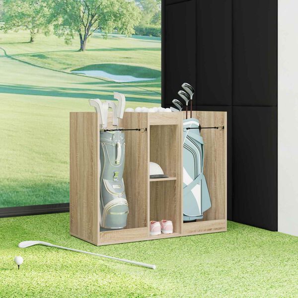 vidaXL Szafka golfowa Gładki Dąb Sonoma 102 x 45 x 85,5 cm