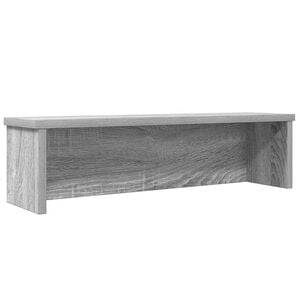 vidaXL P&oacute;łka kuchenna składana, szary dąb sonoma, 50x15x16 cm