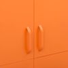 vidaXL Szafa, pomarańczowa, 90x50x180 cm, stalowa