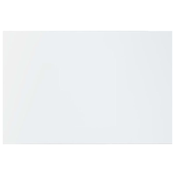 vidaXL P&oacute;łki na książki, 4 szt., wysoki połysk, białe, 60x40x1,5 cm