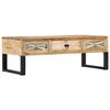vidaXL Stolik kawowy, 110 x 50 x 38 cm, lite drewno mango
