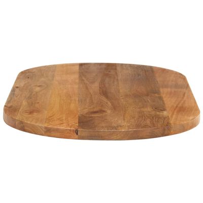 vidaXL Blat stołu, 90x40x3,8 cm, owalny, lite drewno mango