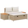vidaXL Zestaw sof na zewnątrz 4 -Seater 4 szt. 55 x 30 x 39 cm