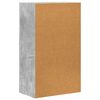 vidaXL Bufet Betonowy szary 59 x 35 x 100,5 cm Materiał drewnopochodny