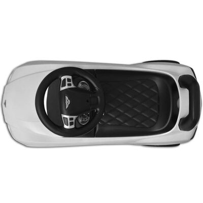 Bentley - samochód zabawka dla dzieci napędzany nogami biały