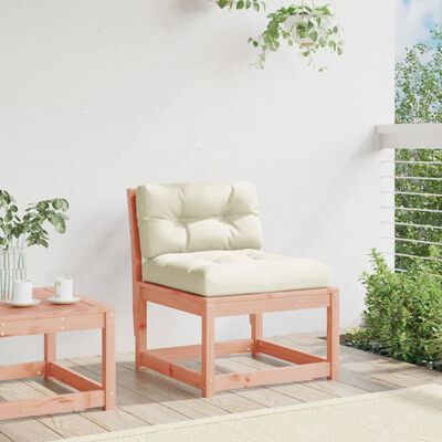 vidaXL Sofa ogrodowa z poduszkami, lite drewno daglezjowe