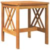 vidaXL Stolik boczny Lite Drewno Akacji Olej Naturalny 45 x 45 x 50 cm