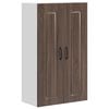 vidaXL Front do zmywarki Kalmar Brązowy dąb 60 x 31 x 100 cm