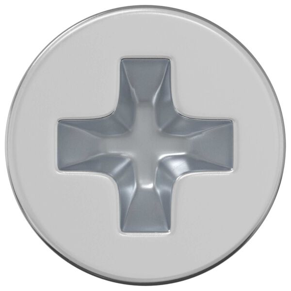 vidaXL Śruby z wpuszczonym łbem 12 pcs Srebrny M4 x 6 mm Żelazo