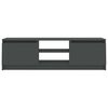 vidaXL Szafka pod TV, szara, 120x30x35,5 cm, materiał drewnopochodny