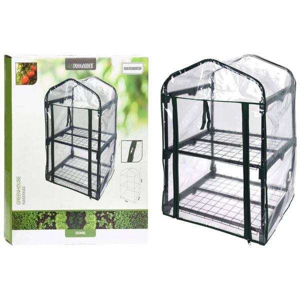 ProGarden 2-poziomowa szklarnia, zielona