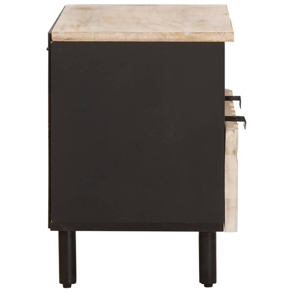 vidaXL Szafka pod telewizor Wykończenie w kolorze białego prania