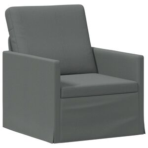 vidaXL Sofa pojedyncza ciemnoszary 70 x 81 x 82 cm tkanina