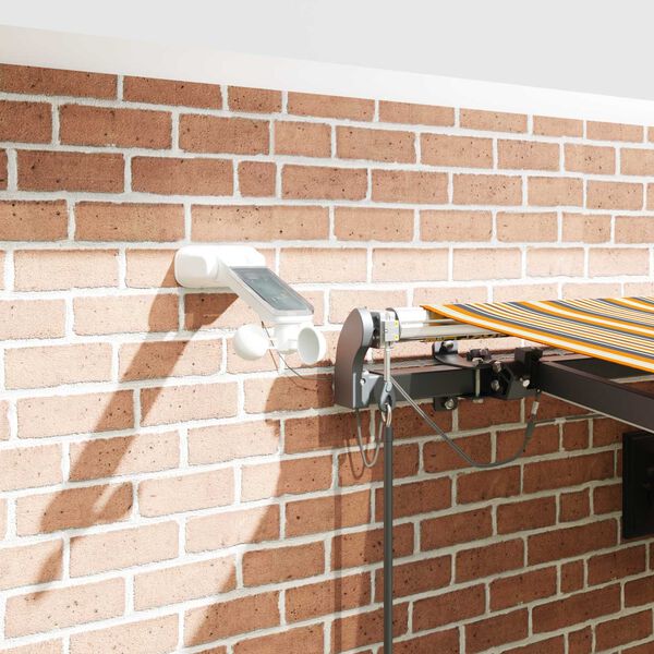 vidaXL Tkanina Zadaszenia z Wielokolorowe 450 &times; 300 cm Poliester