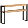 vidaXL Stolik konsolowy, 120 x 30 x 75 cm, lite drewno akacjowe