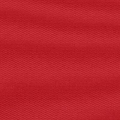 vidaXL Zwijana markiza boczna, czerwona, 200 x 1000 cm