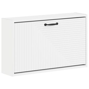 vidaXL Wisząca szafka na buty HAARLEM 71 x 17 x 43 cm Biały