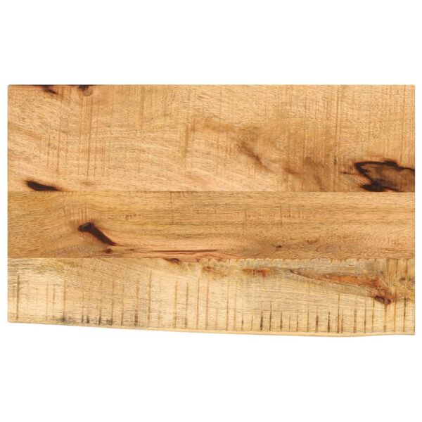 vidaXL Blat stołu, 40x30x2,5cm, naturalna krawędź, surowe drewno mango