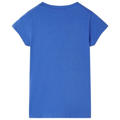 Koszulka dziecięca, kobaltowy błękit, 92