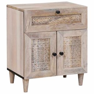 vidaXL Szafka Nocna Biały 50 x 33 x 60 cm Drewno inżynieryjne