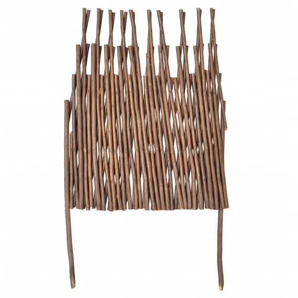 vidaXL Płot wierzbowy kratowy 5 szt. 170x37 cm