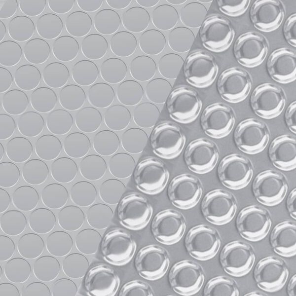 vidaXL Folia na basen, srebrna, 300 cm, PE