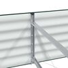 vidaXL Podniesiona rabata ogrodowa Zielony 240 x 80 x 44 cm Stal