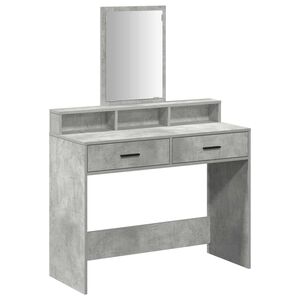 vidaXL Toaletka Betonowy szary 100 x 41 x 140 cm Drewno inżynieryjne