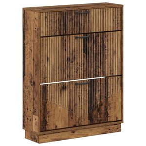 vidaXL Szafka na buty HOORN 78 x 24 x 100 cm Drewno inżynieryjne