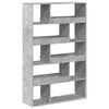 vidaXL Regał, szarość betonu, 100x33x156,5 cm, materiał drewnopochodny