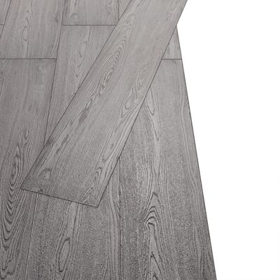 vidaXL Panele podłogowe, 4,46 m², 3 mm, PVC, ciemnoszare, bez kleju