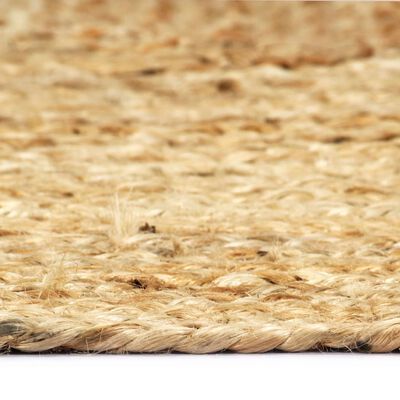 vidaXL Ręcznie wykonany dywan, juta, naturalny, 80x160 cm