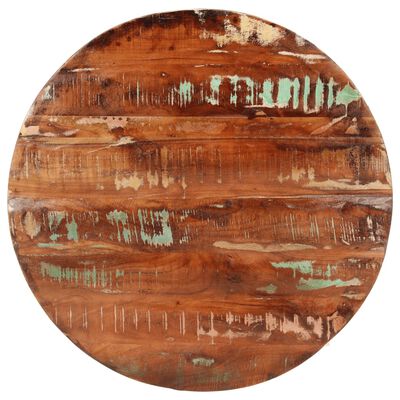 vidaXL Blat stołu, Ø 70x1,5 cm, okrągły, lite drewno z odzysku