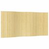 vidaXL Parawan, jasny naturalny, 165x400 cm, bambusowy