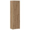 vidaXL Highboard 2 pcs Dąb rzemieślniczy 50 x 42,5 x 185 cm