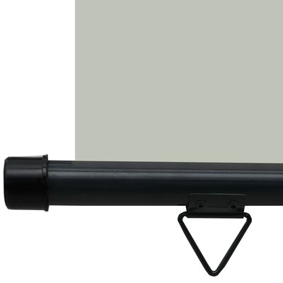 vidaXL Markiza boczna na balkon, 105x250 cm, szara