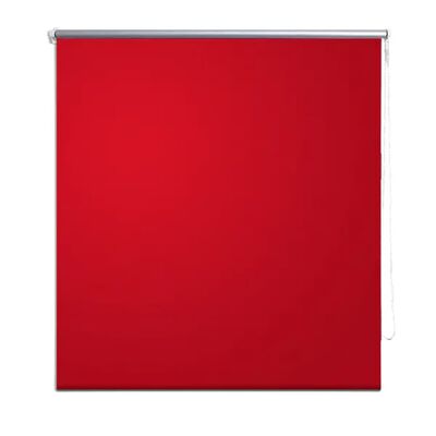 Roleta okienna zaciemniająca czerwona 120 x 175 cm